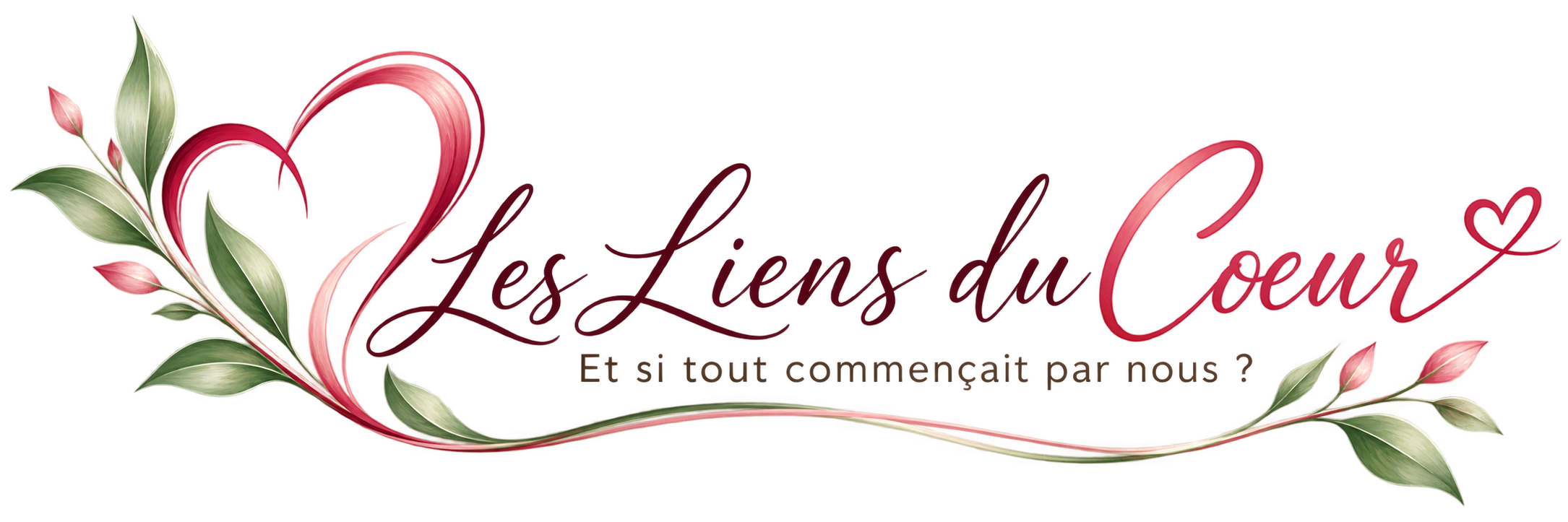Logo Les Liens du Cœur – communauté d'entraide, de solidarité et de rencontres bienveillantes